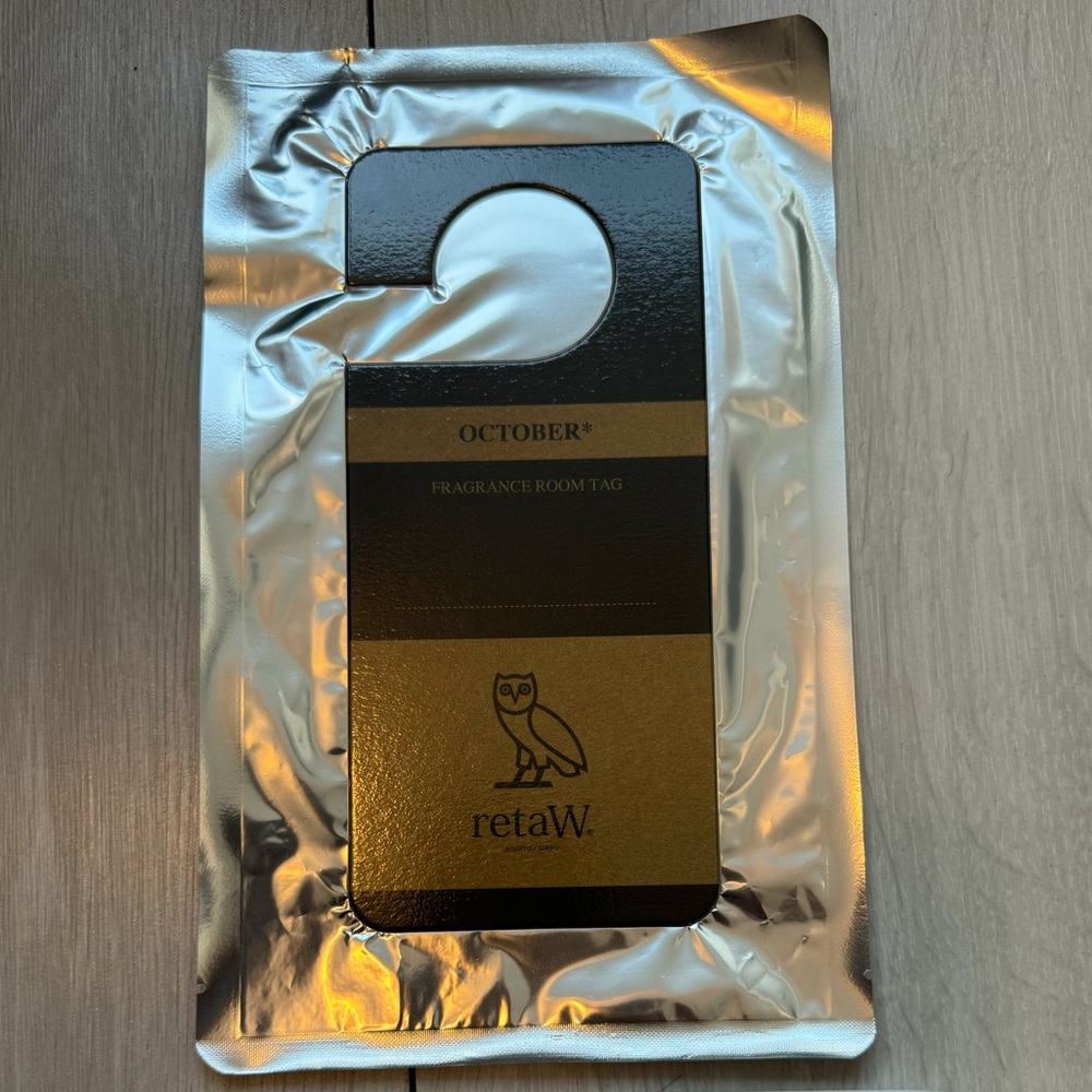 retaW x OVO Fragrance Room Tag 🦉